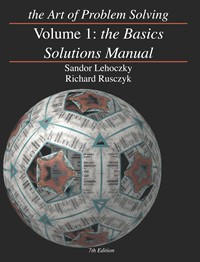 lehoczky and rusczyk the art of problem solving volume 1 the basics